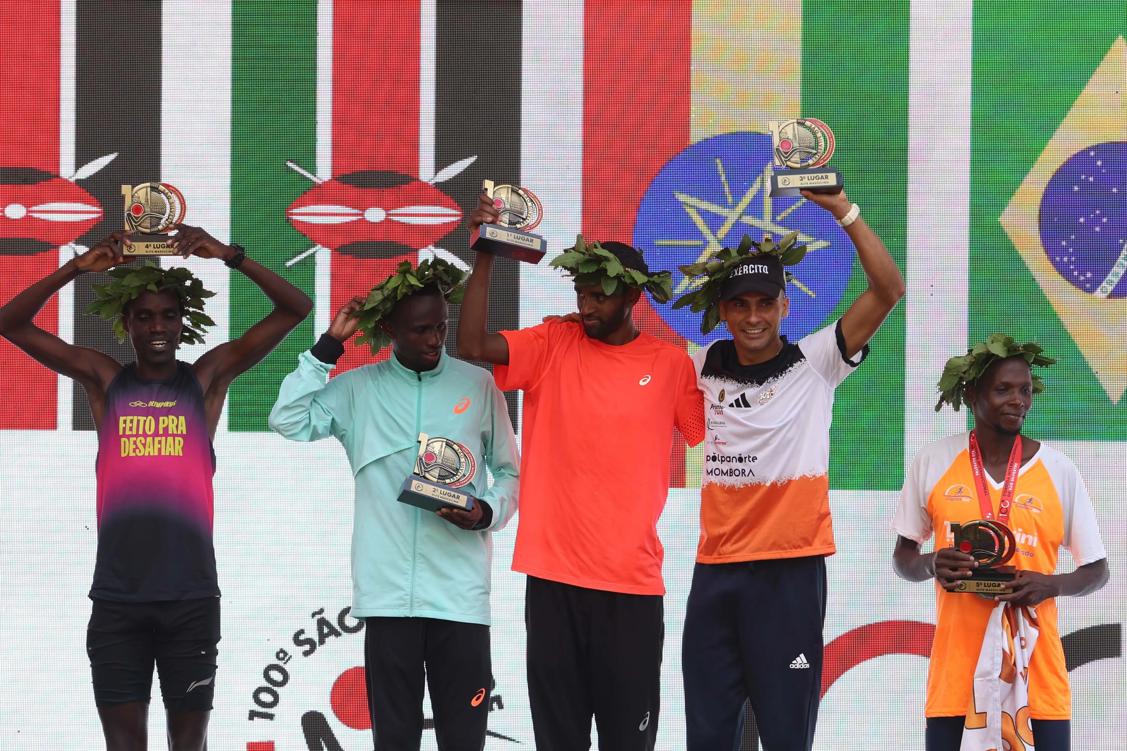 Brasileiros sobem ao pódio na 100ª São Silvestre, mas jejum de títulos continua