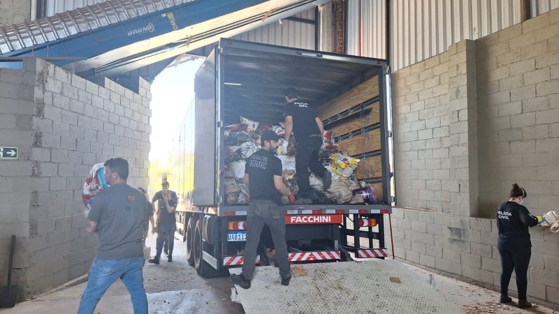 Polícia Civil do RS incinera 50 toneladas de drogas