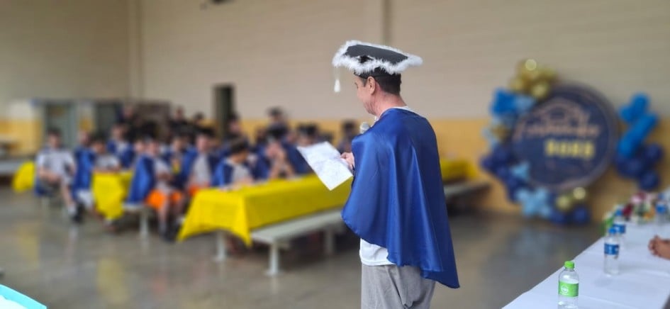 Formatura inédita em Caxias do Sul integra semestre com mais de 1,2 mil apenados diplomados no RS