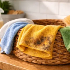 3 maneiras simples de evitar cheiro de mofo nos panos de limpeza e faz&ecirc;-los durar o dobro