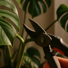 3 técnicas de poda lunar na costela-de-adão que aceleram o crescimento