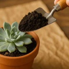 5 razões para aplicar húmus de minhoca nas suculentas