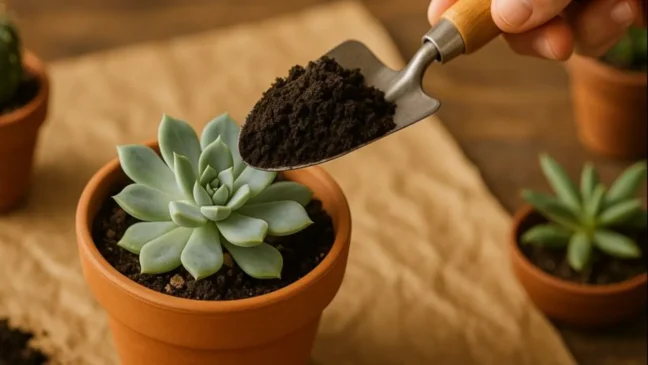 5 razões para aplicar húmus de minhoca nas suculentas