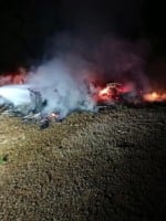  A residência foi encontrada, totalmente, destruída pelas chamas. (Foto: Scab Casca)