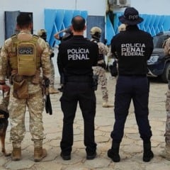 Operação teve a participação de 4.641 policiais penais estaduais e federais. (Foto: SENAPPEN)
