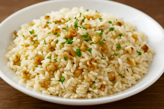 Cozinha Viva: Arroz com castanhas