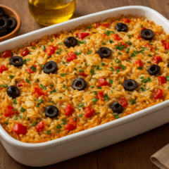 Cozinha Viva: Arroz de forno com bacalhau