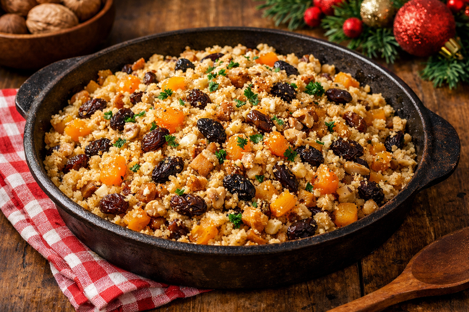 Cozinha Viva: Farofa de frutas secas