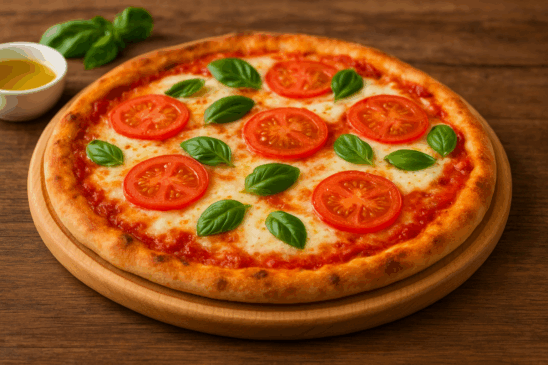 Cozinha Viva: Pizza margherita