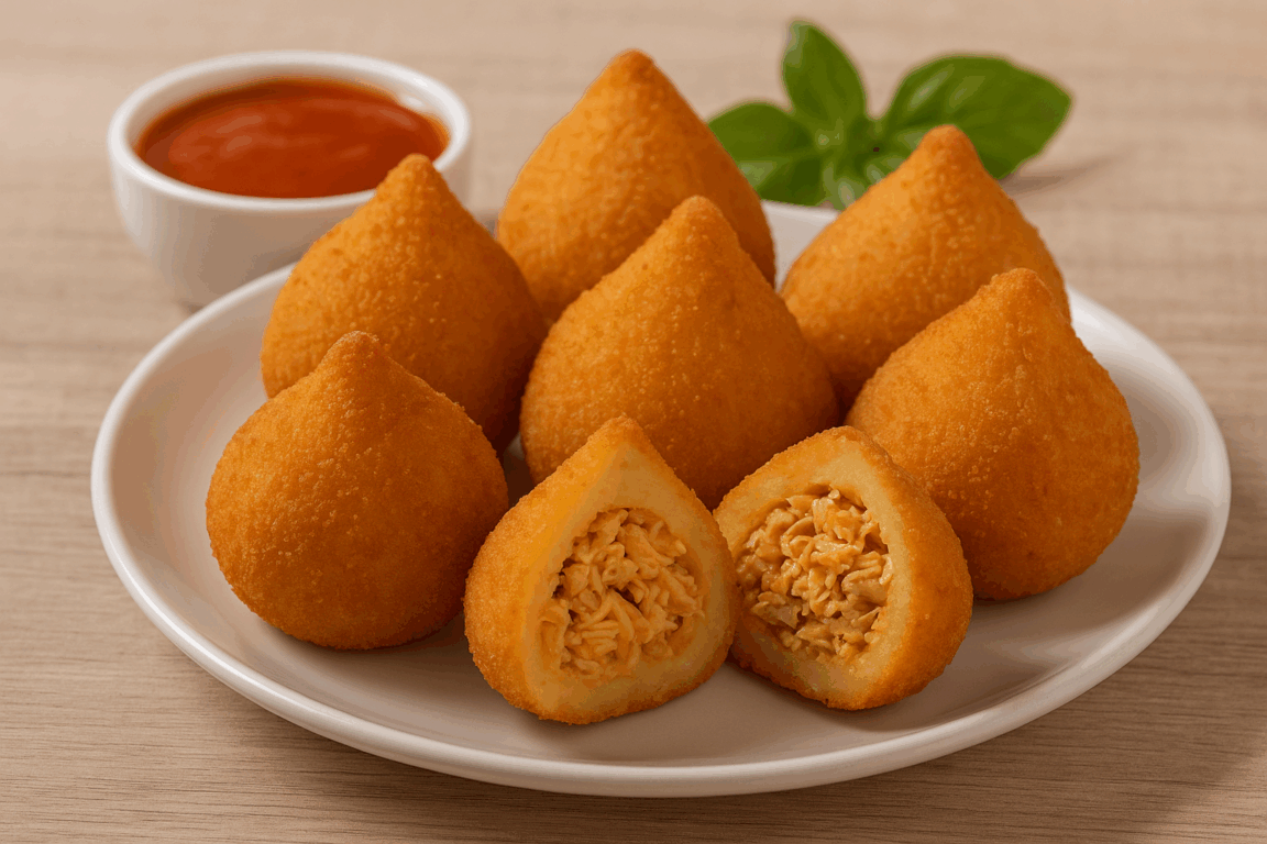 Cozinha Viva: Coxinha de frango