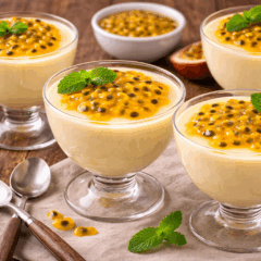 Cozinha Viva: Mousse de maracuj&aacute;
