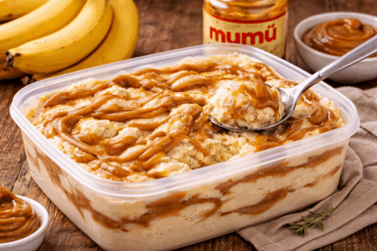 Cozinha Viva: Sorvete de banana caseiro