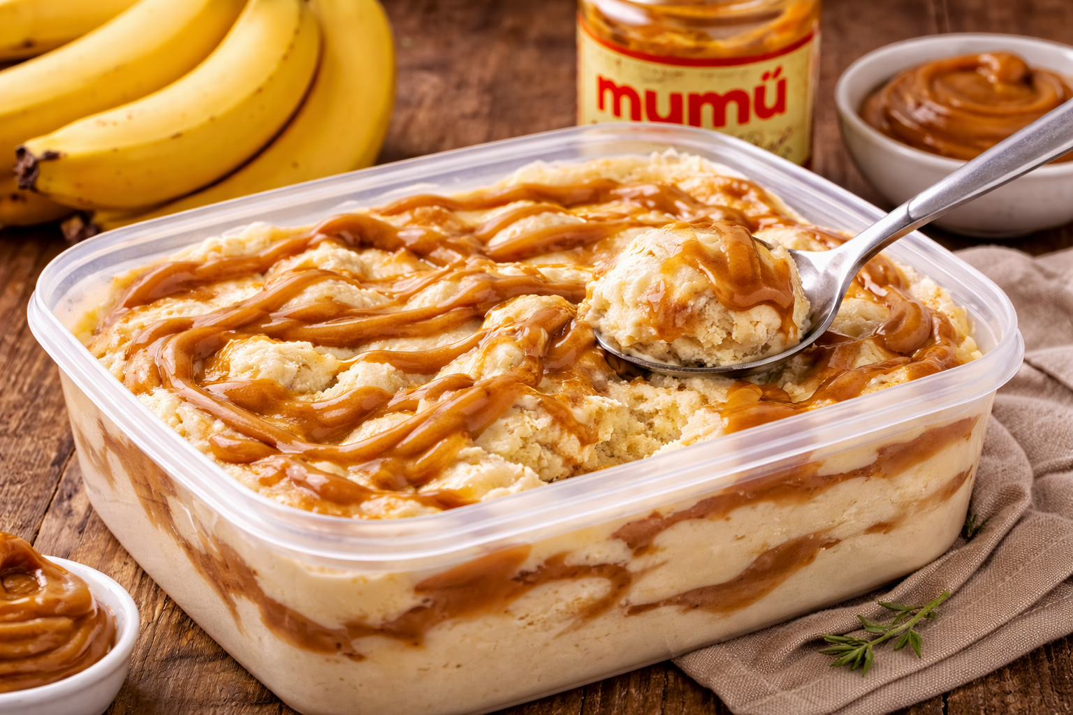 Cozinha Viva: Sorvete de banana caseiro