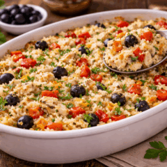 Cozinha Viva: Arroz de forno com bacalhau