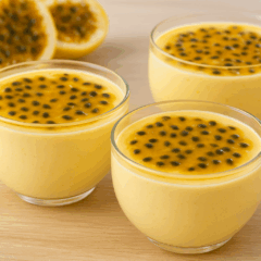 Cozinha Viva: Mousse de maracujá