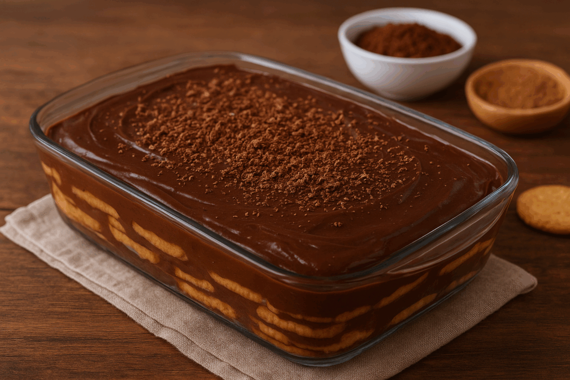 Cozinha Viva: Pavê de chocolate