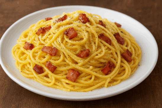 Cozinha Viva: Massa carbonara