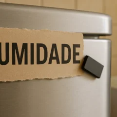 Colocar ímãs atrás do lixo ajuda a afastar a umidade