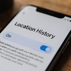 Como ativar o histórico de localização do telefone só em horários úteis