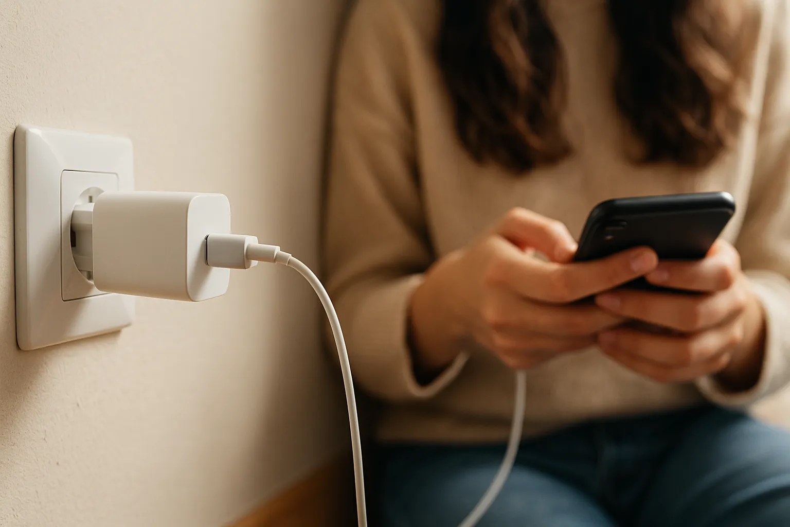 Como identificar se um carregador de celular é original ou paralelo apenas observando o aquecimento do plug e o tempo de carga