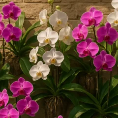 Como transformar qualquer parede simples em um painel de orquídeas floridov