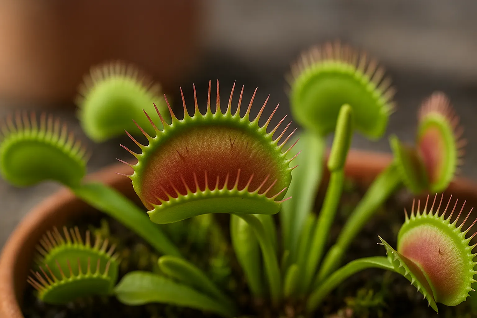 Dioneia - planta carnívora doméstica