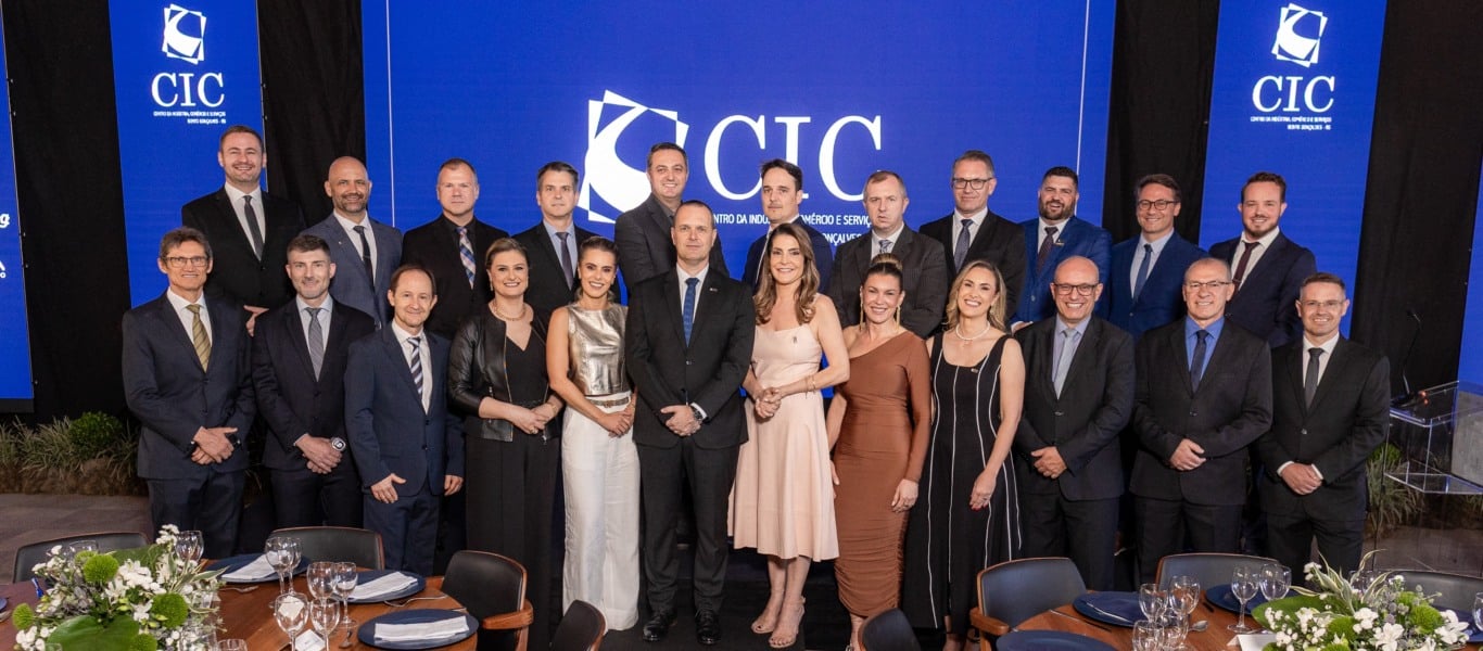 Daniel Panizzi é empossado na presidência do CIC de Bento Gonçalves