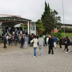 Candidatos no Campus Farroupilha