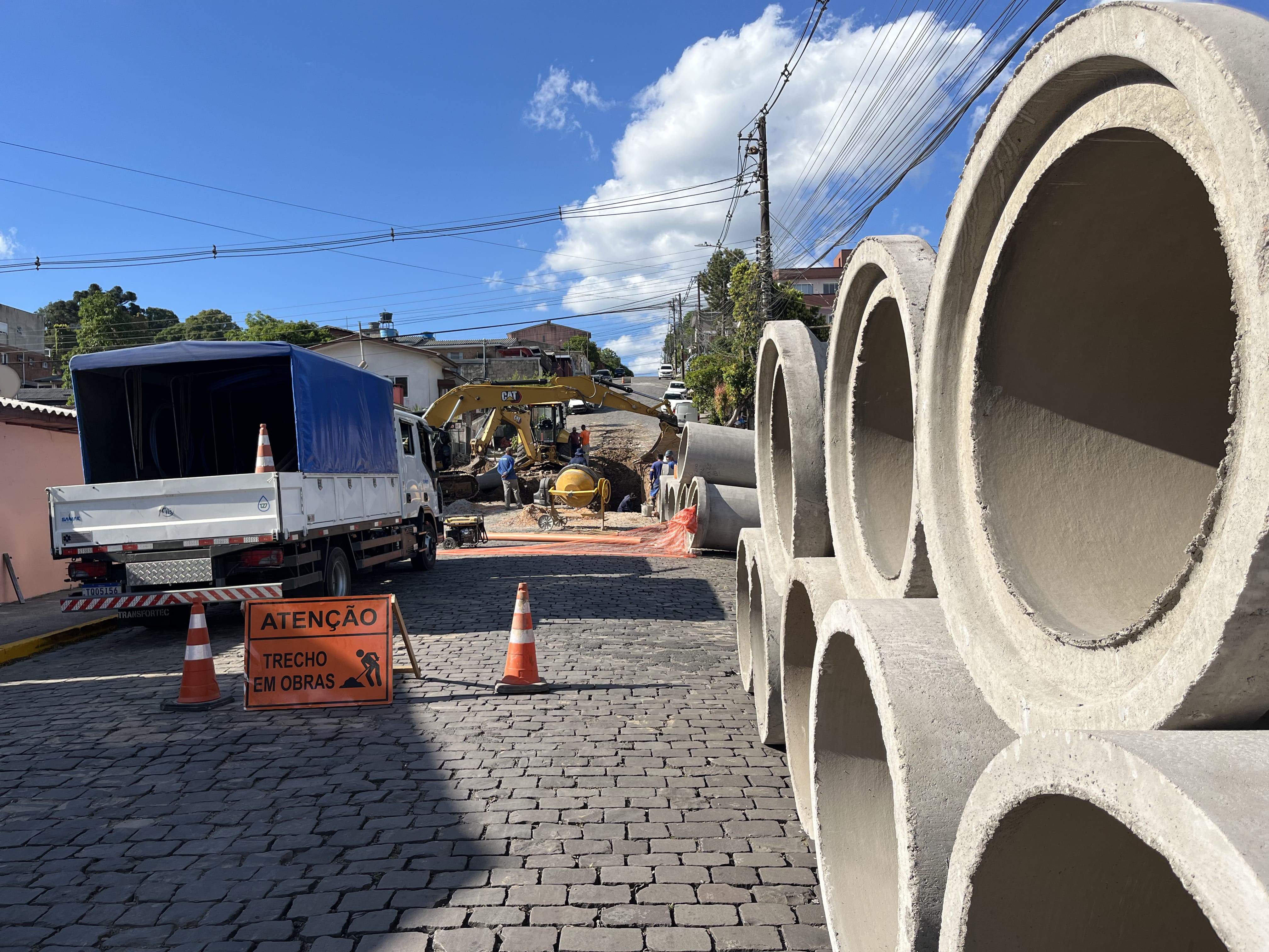 Obras provocam bloqueios no trânsito de três bairros de Caxias do Sul neste final de semana