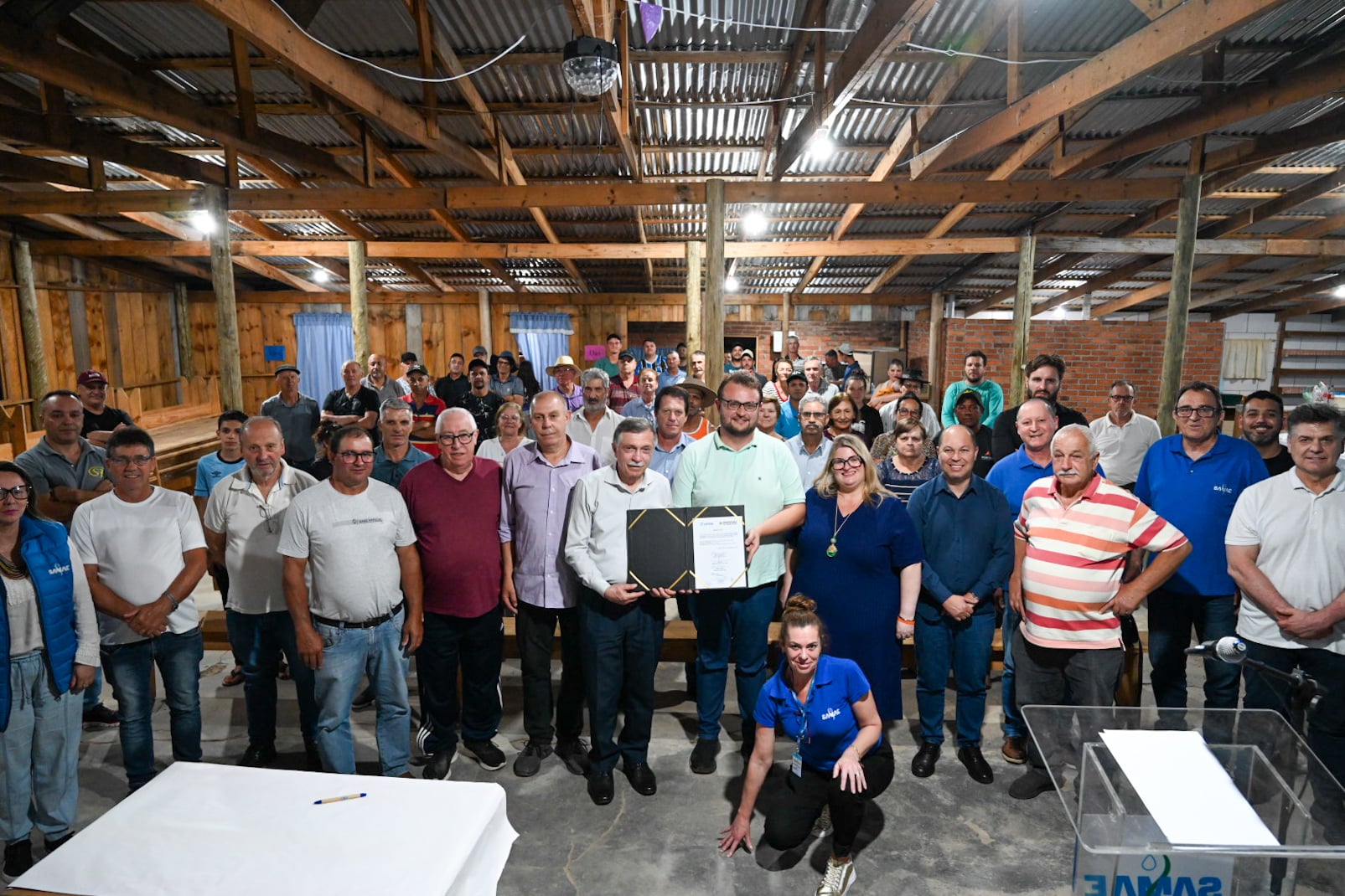 Extensão de rede levará água tratada para 40 famílias no interior de Caxias do Sul