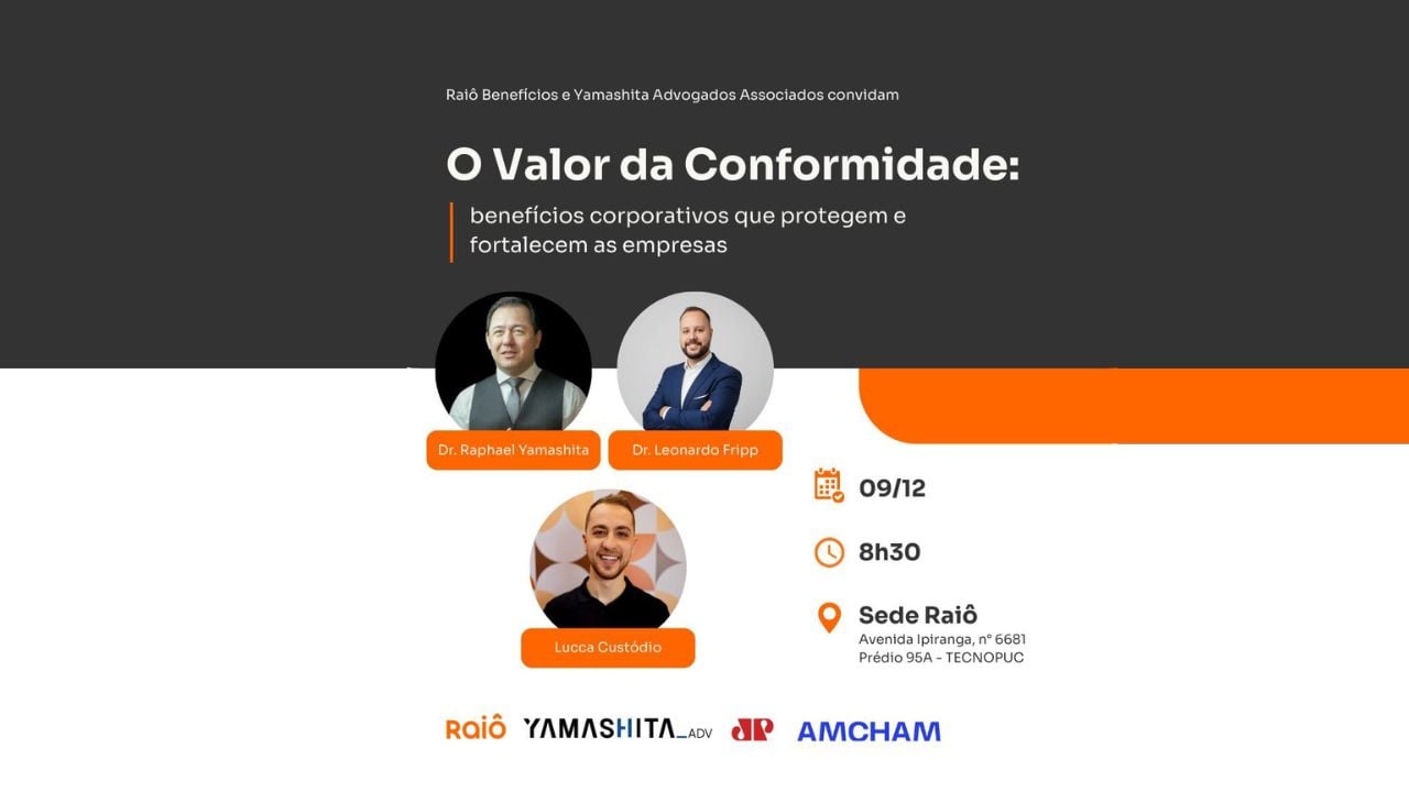 ‘O Valor da Conformidade’; encontro em Porto Alegre discute segurança jurídica no RH