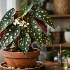 O lugar certo para posicionar sua beg&ocirc;nia maculata e o ajuste que faz diferen&ccedil;a