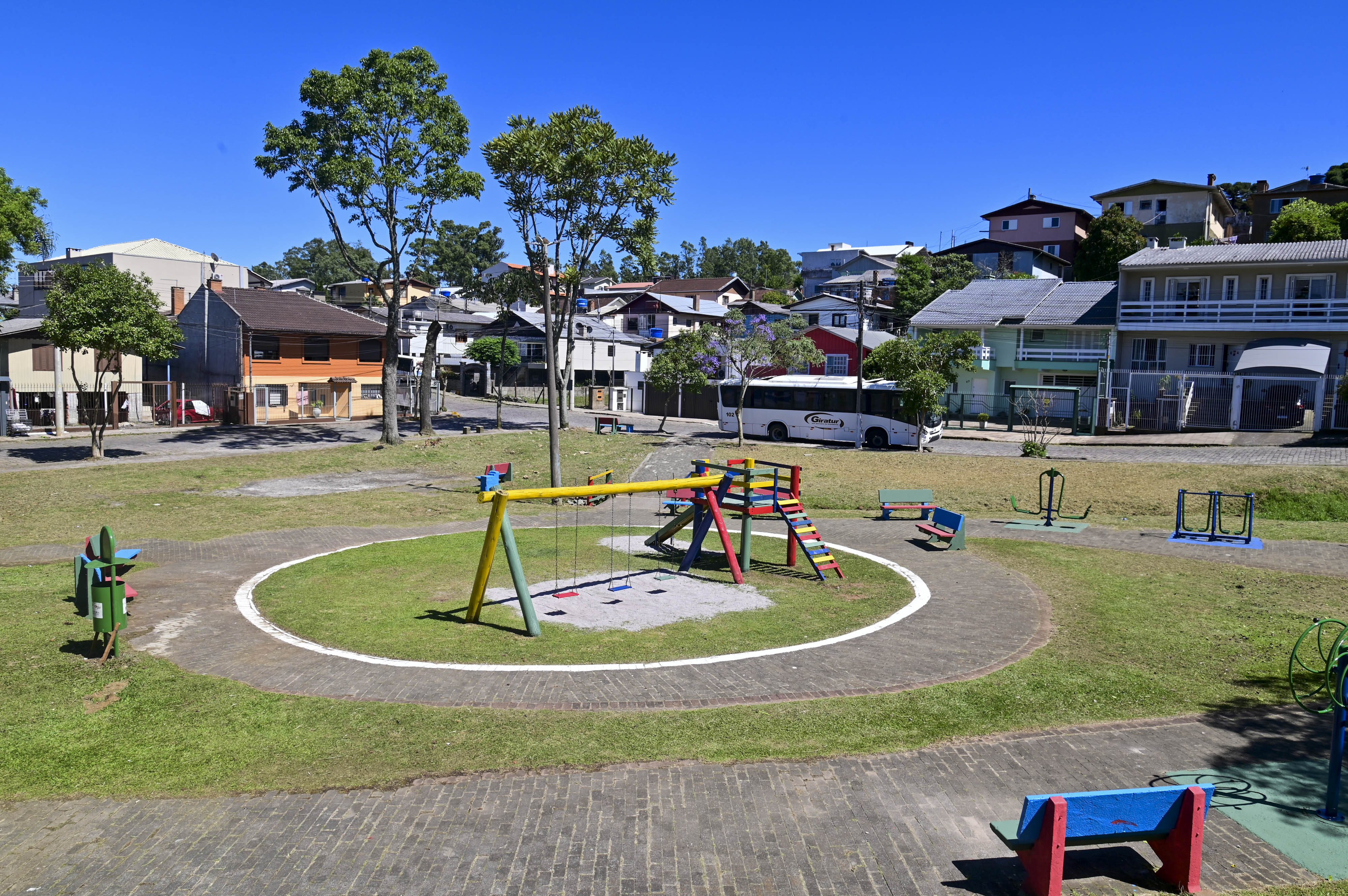 31 praças de Caxias do Sul foram revitalizadas em 2025