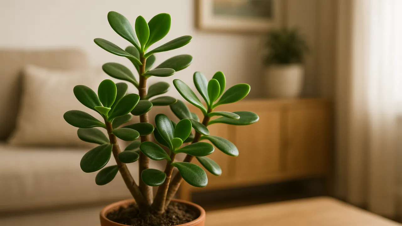 Veja como a planta Jade transforma qualquer cômodo com brilho natural