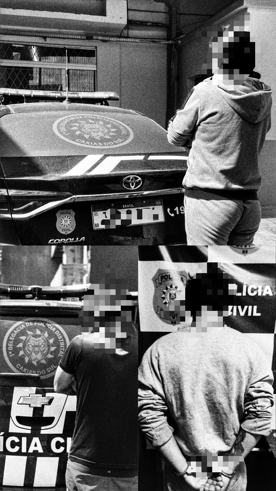 Condenados por roubo e estupro de são presos em Caxias do Sul e Porto Alegre