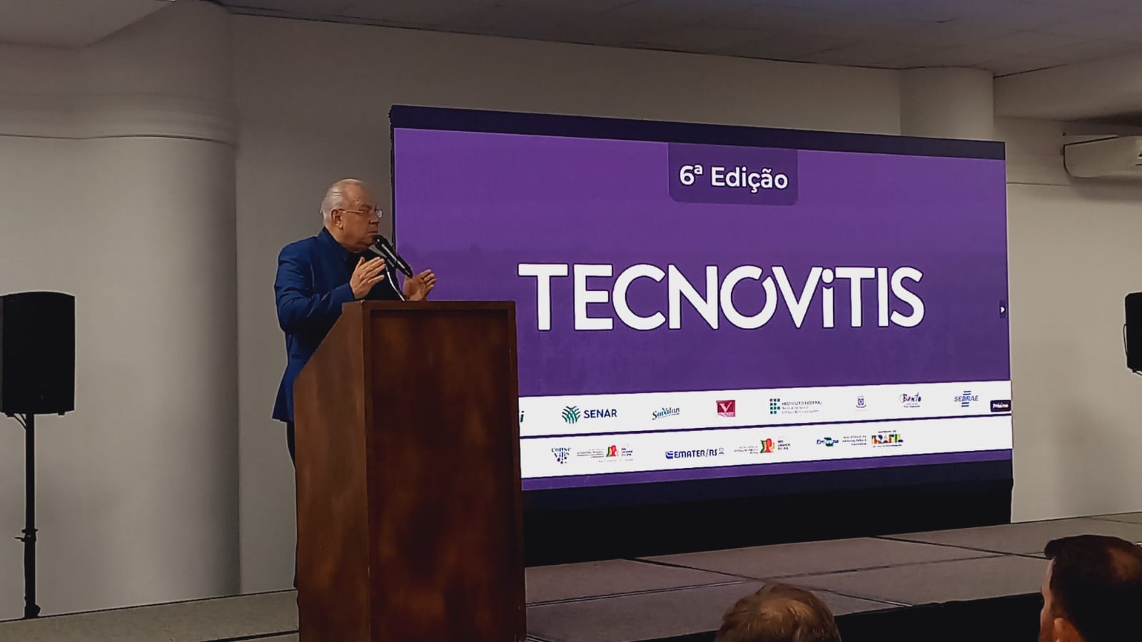 Autoridades do agronegócio unem discurso na abertura da Tecnovitis em Bento Gonçalves