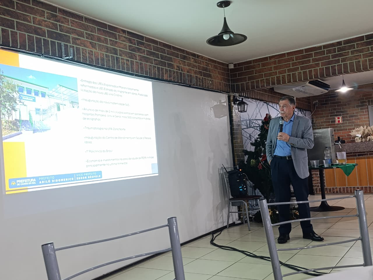 Adiló elege Policlínica como principal conquista de 2025 para Caxias do Sul