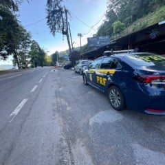 PRF recupera caminhão de estelionato e carro furtado em duas ações na BR-116 em Caxias do Sul