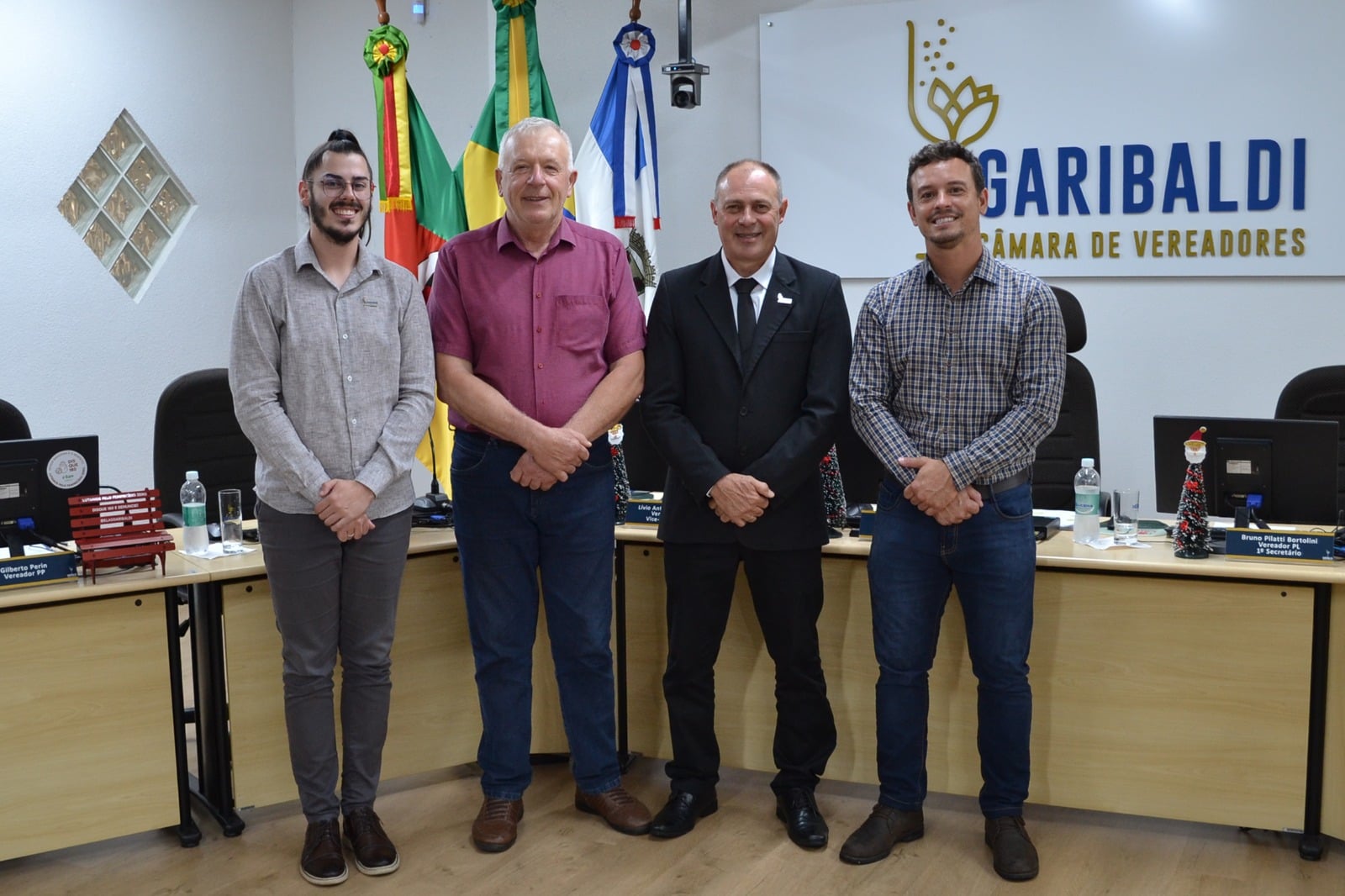Garibaldi elege nova Mesa Diretora da Câmara de Vereadores para o ano de 2026