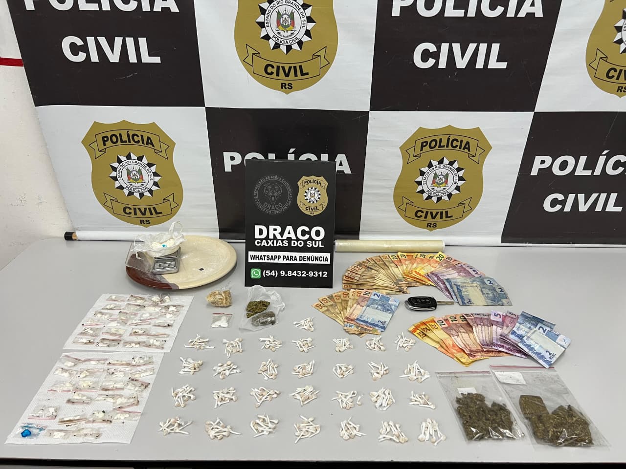 Operação prende duas mulheres e recupera veículo roubado em Caxias do Sul