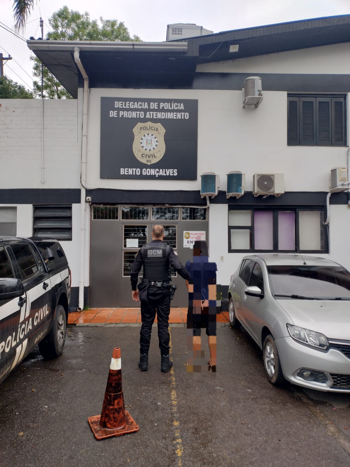 Guarda Civil Municipal prende homem foragido por tráfico em Bento Gonçalves