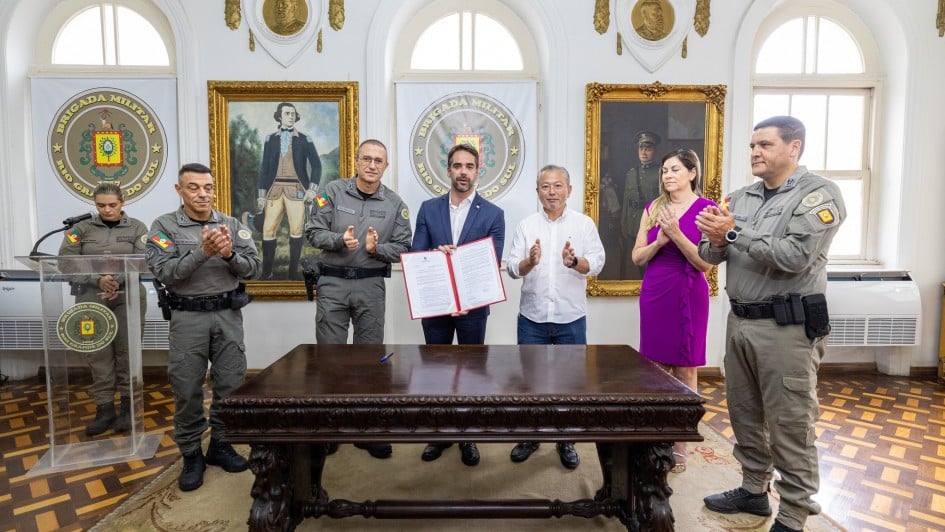 Lei de Organização Básica da Brigada Militar é sancionada pelo governo do RS