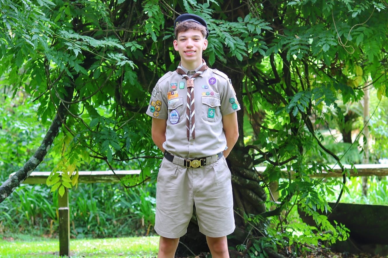 Jovem caxiense participa do maior evento escoteiro das Américas, na Colômbia