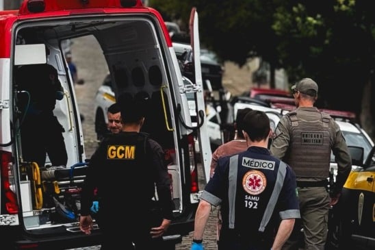 Diante da resistência, a Brigada Militar foi chamada para reforço.