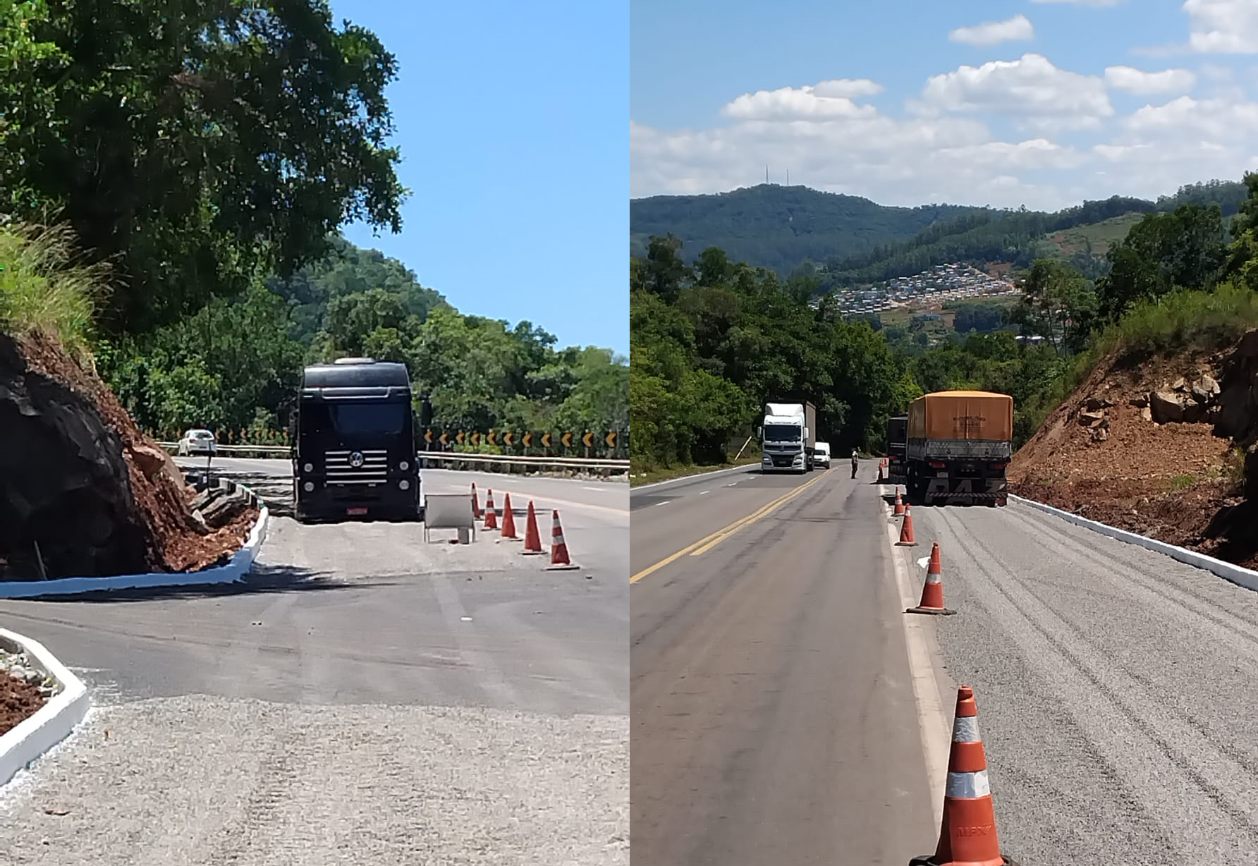 Antes da inauguração oficial, primeira rampa de escape do RS já evitou dois acidentes