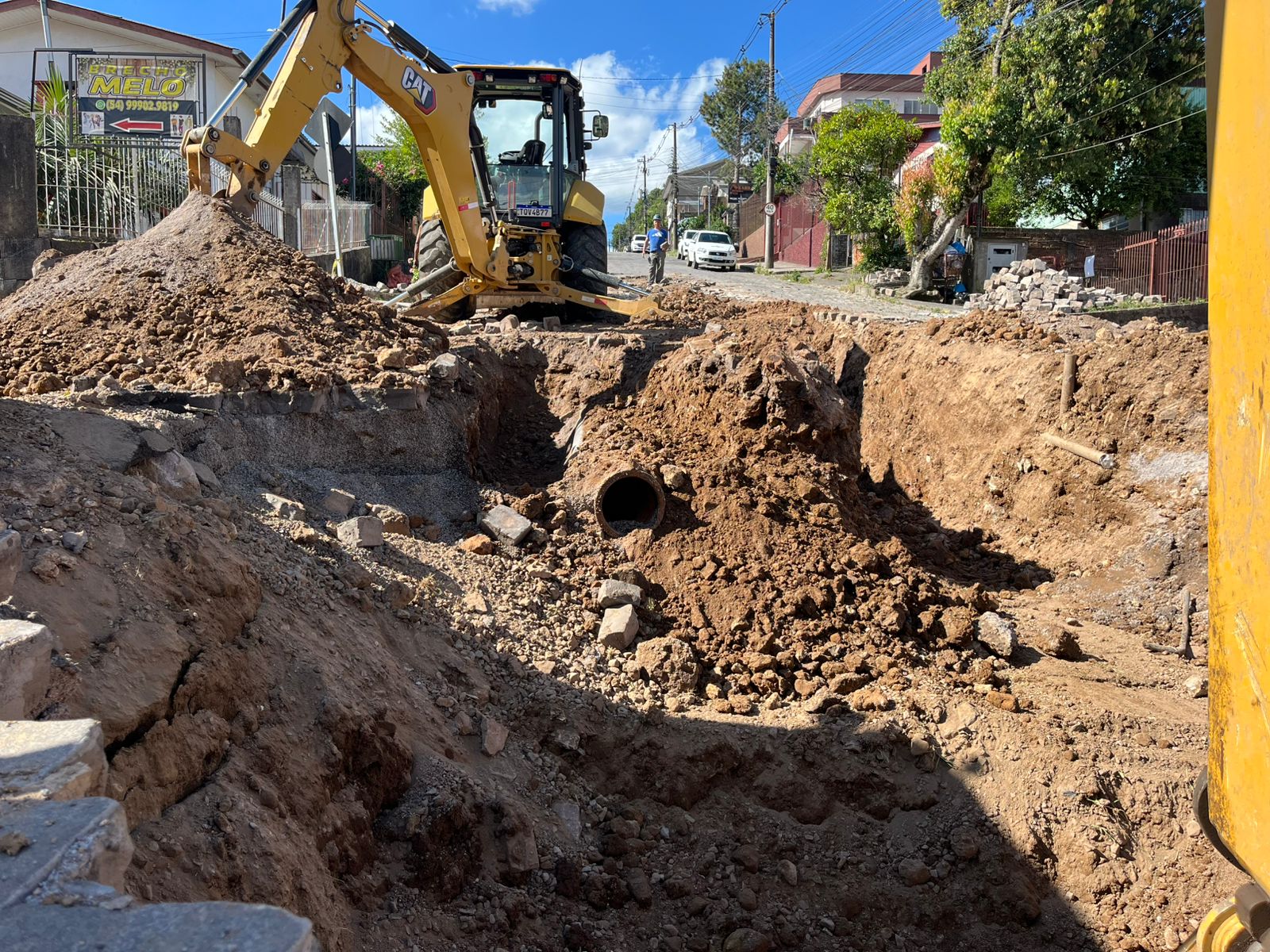 Rompimento de adutora pode deixar bairros de Caxias do Sul sem água
