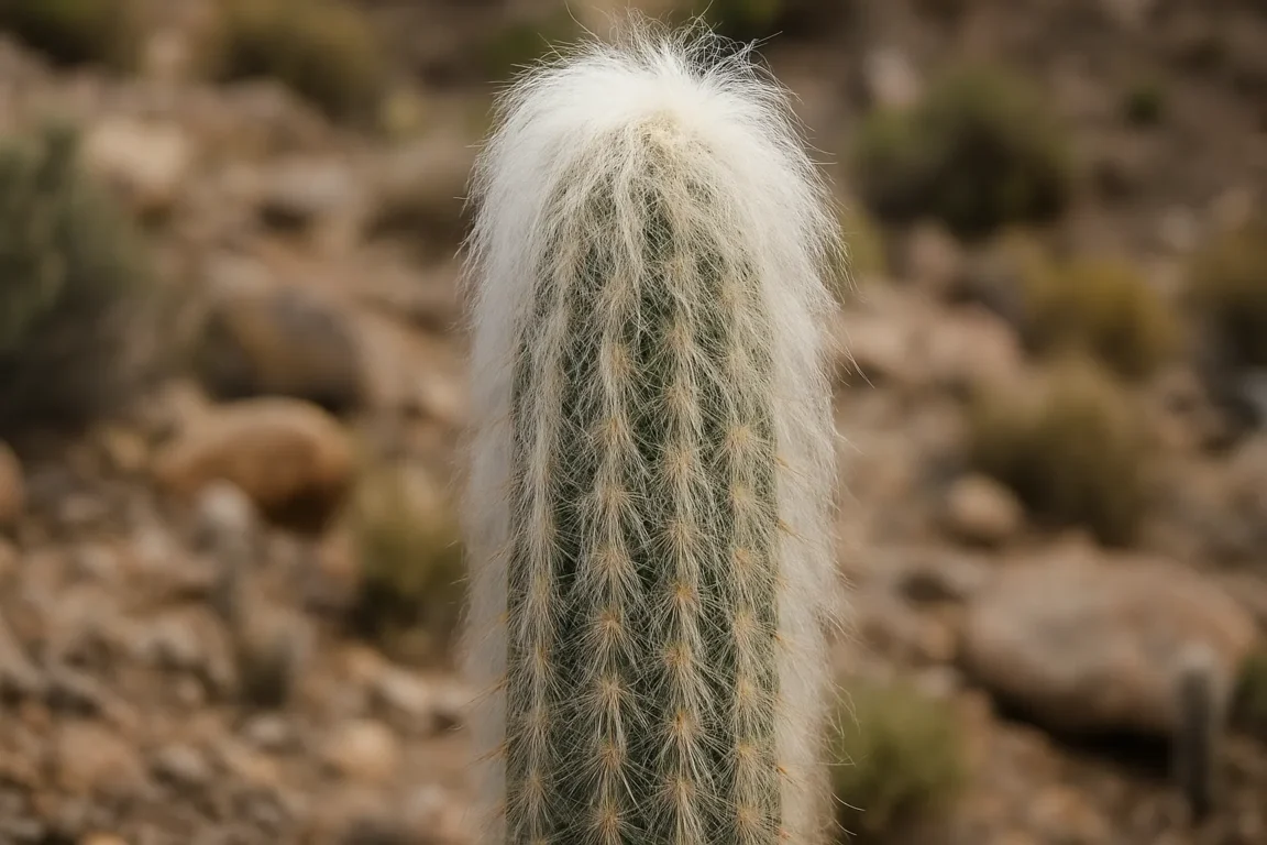 curiosidades botânicas sobre o cacto Velho-dos-Andes