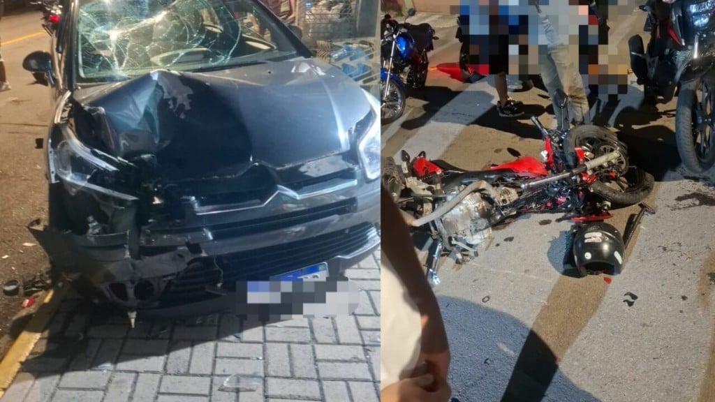 Motociclista morre após colisão com carro no bairro Ouro Verde, em Bento Gonçalves