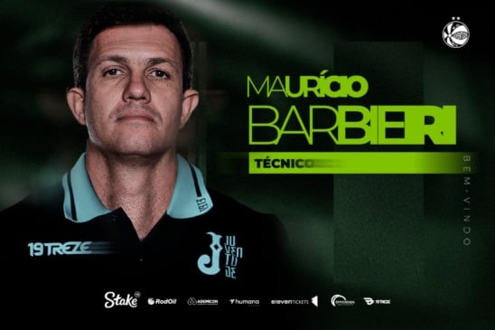 Juventude anuncia Maurício Barbieri como novo técnico para 2026