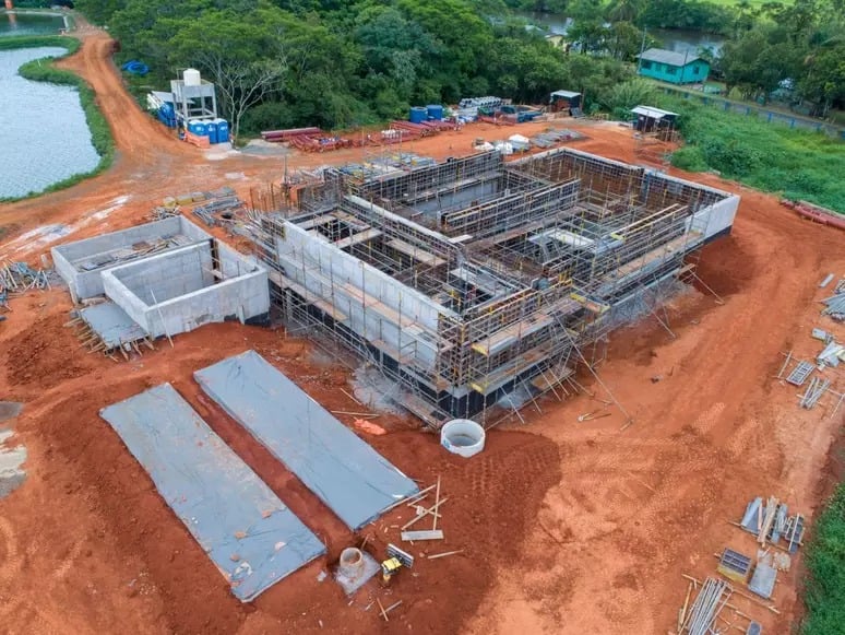 A ETE, localizada na Estrada da Salina, passa por uma transformação considerada inédita na região, com investimento de R$ 24 milhões. (Foto: Corsan/Divulgação) A ETE, localizada na Estrada da Salina, passa por uma transformação considerada inédita na região, com investimento de R$ 24 milhões. (Foto: Corsan/Divulgação)